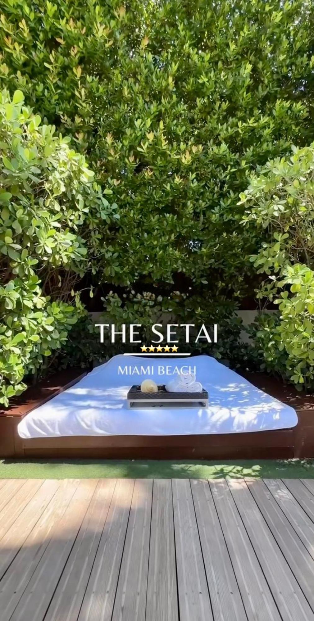 The Setai 5 Stars Hotel-Residence Miami Beach Oceanview 2 Bedroom Unique Eksteriør billede